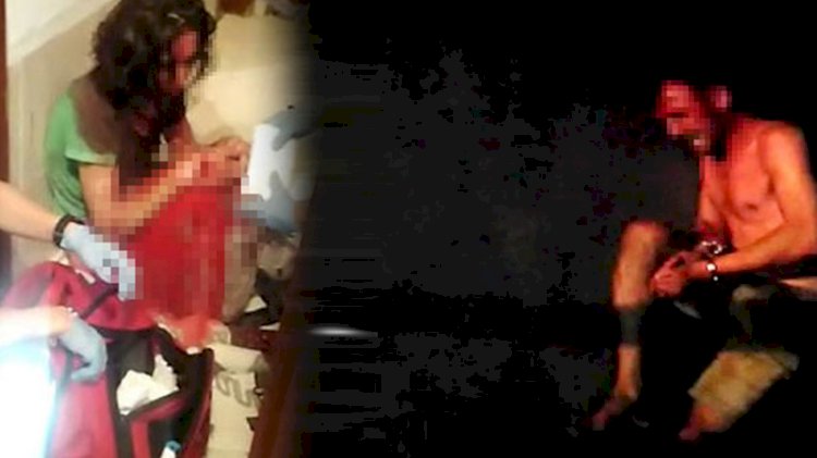 Polislere direndi, eşine dehşeti yaşattı
