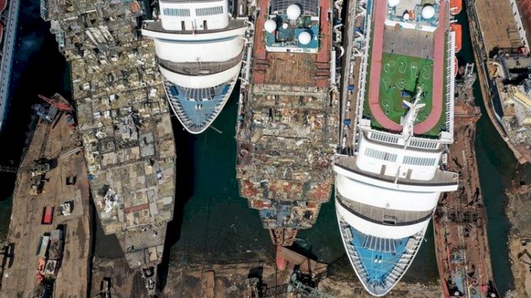 Cruise gemileri koronavirüs yüzünden sökülüyor