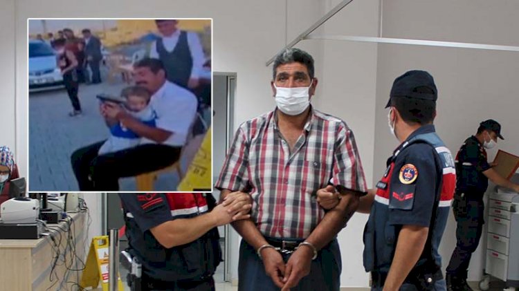 'Şimdiden alışıyor koçum'... Torununa silahla ateş ettiren dede serbest bırakıldı
