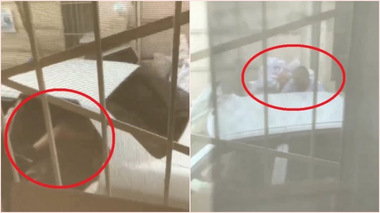 Fuhuşa zorlanan İrem'in kaçırılma anı kamerada