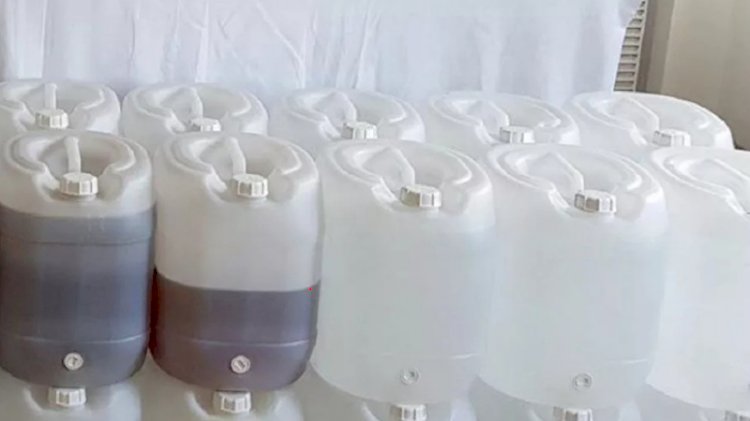 İzmir'de 7 ton sahte içki ele geçirildi