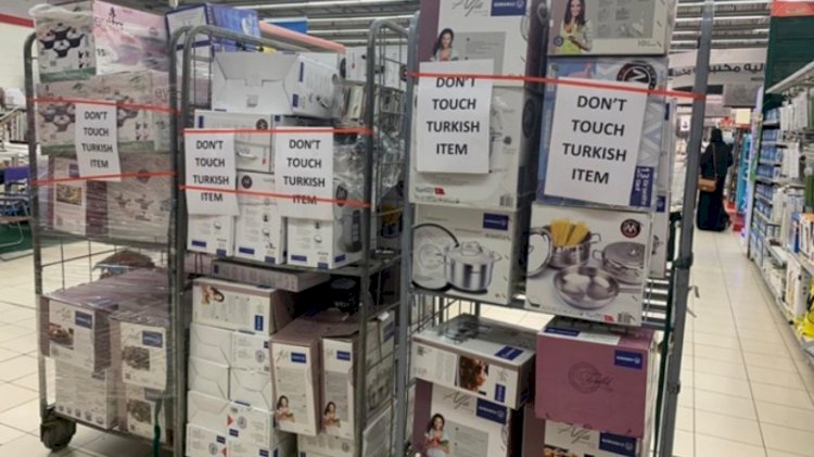 Suudiler bunu da yaptı: Türk mallarına dokunma!