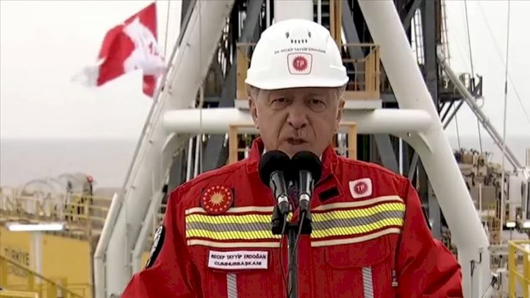 Erdoğan yeni bulunan doğal gaz rezervini açıkladı
