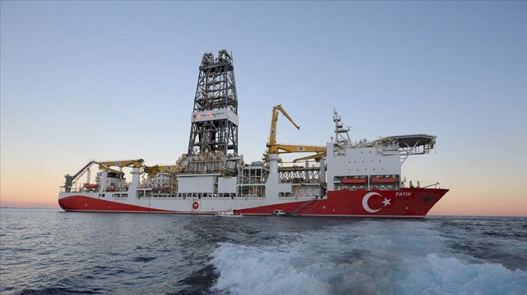 Fatih Sondaj Gemisi Zonguldak açıklarında