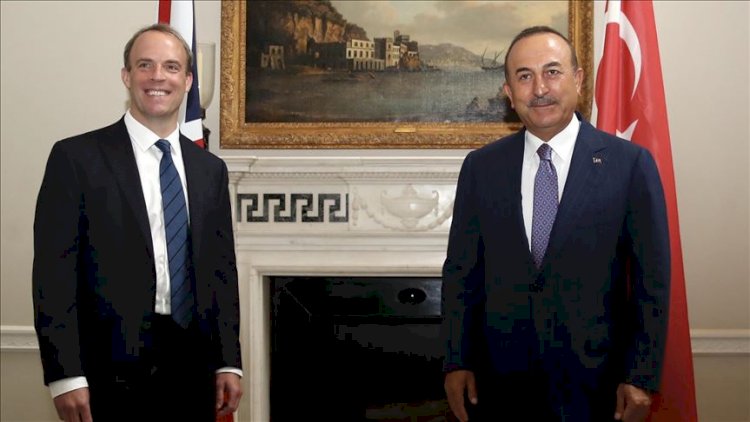 Çavuşoğlu İngiliz mevkidaşıyla görüştü