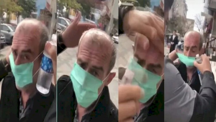 Yaşlı vatandaşın başına zorla kolonya dökmüştü, hapsi istendi