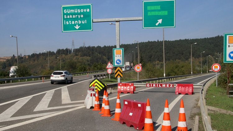 Bolu Dağı tünelleri, trafiğe kapatıldı