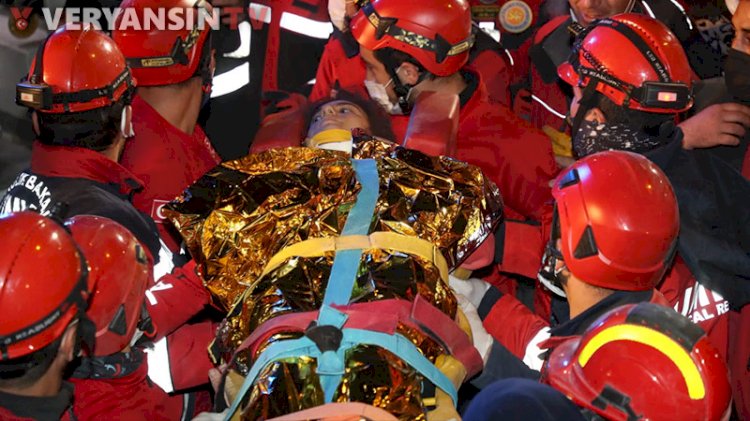 58 saat sonra mucize gerçek oldu: 14 yaşındaki İdil enkazdan çıkarıldı