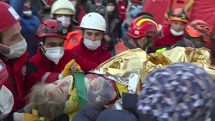 65 saat sonra gelen mucize! Elif bebek kurtarıldı