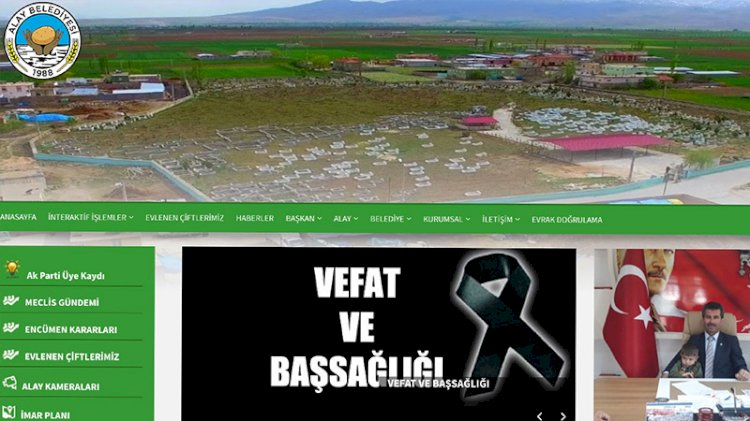 Belediye resmi internet sitesine AKP üyeliği sekmesi koydu