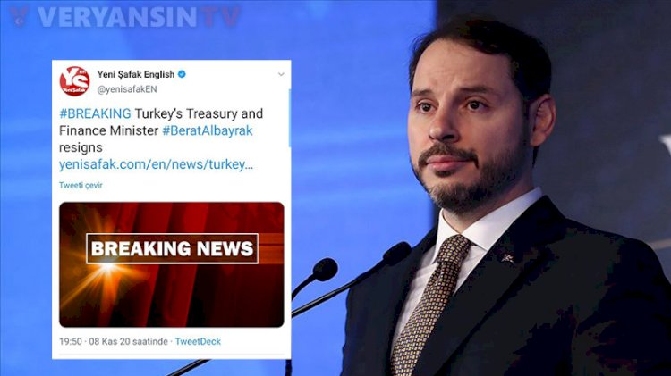 Berat Albayrak In Istifa Haberini Kim Once Servis Edip Sonra Kaldirdi Son Dakika Ozel Haberler Kose Yazilari