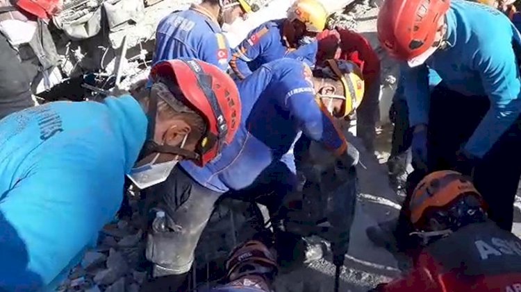 Depremin kahramanları koronavirüs karantinasında