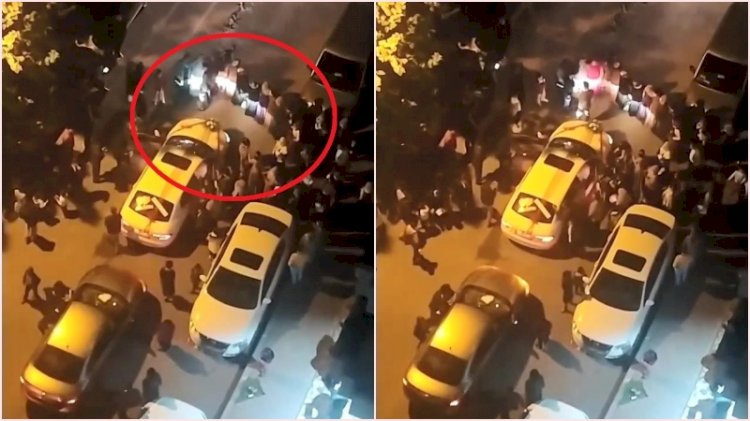 Sosyal mesafe ve maske kuralını ihlal edip, halay çektiler