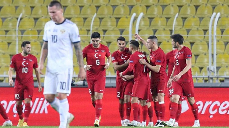 A Milli Takımımız, Rusya'yı mağlup etti