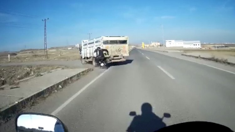Polisin feci kazası kameralara böyle yansıdı