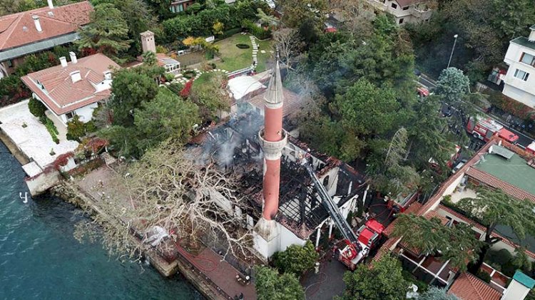 Vaniköy Camii yangınında yeni gelişme