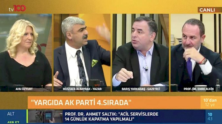 Canlı yayında büyük tartışma… ‘Erdoğan’a itaat edeceksiniz’