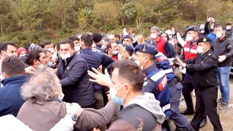 AKP'li balık çiftliği sahibi köylülere saldırdı