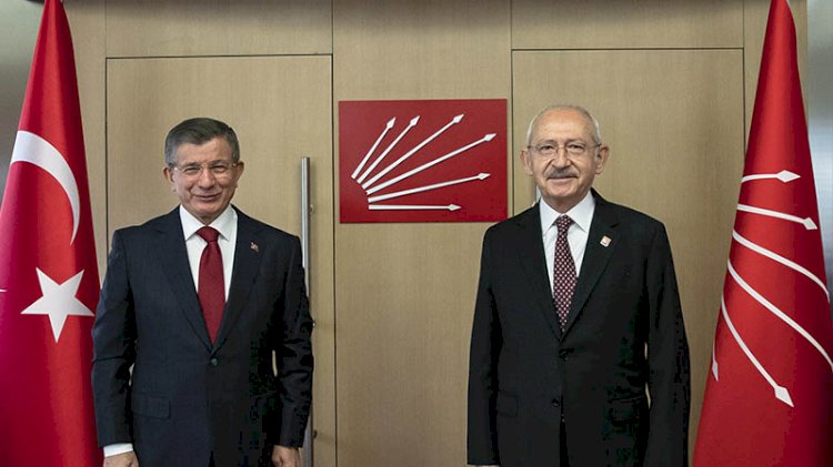 Kılıçdaroğlu ve Davutoğlu'ndan 'Anayasa' mutabakatı