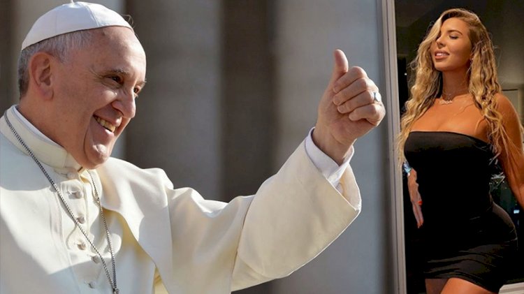 Vatikan'dan, 'like soruşturması': Papa Francis'in Instagram hesabından bir mankenin fotoğrafı beğenildi