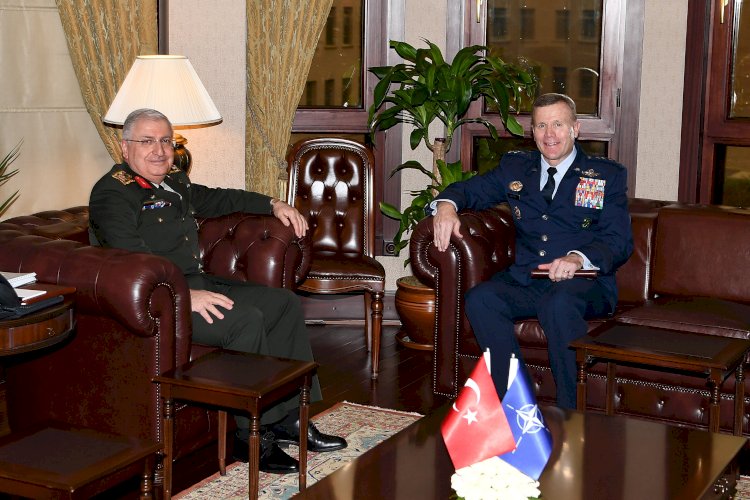 Orgeneral Güler, ABD Avrupa Müttefik Kuvvetler Yüksek Komutanı ile görüştü