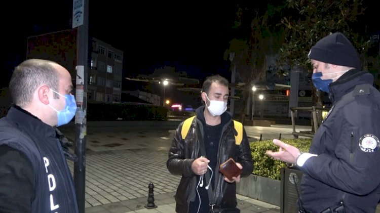 Sokağa çıkma yasağı ihlalini polis affetmedi