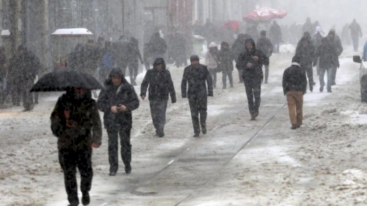 Meteoroloji'den yağmur, kar ve fırtına uyarısı