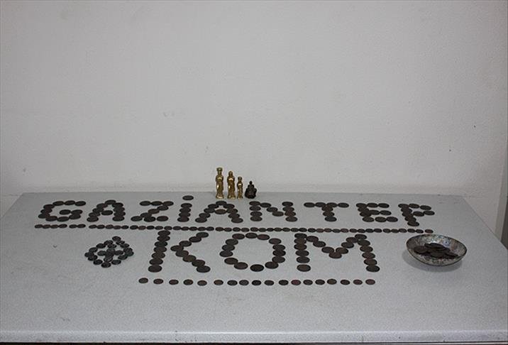 Gaziantep'te tarihi eser operasyonunda iki gözaltı