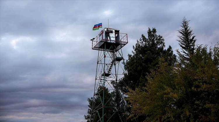 Azerbaycan ordusu Kelbecer'de