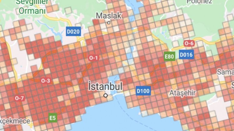 İstanbul alarm veriyor: Kırmızıya büründü