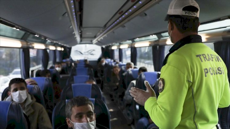 Karabük'te koronavirüs skandalı: Karantinadan çıktı, halk otobüsünde yakalandı