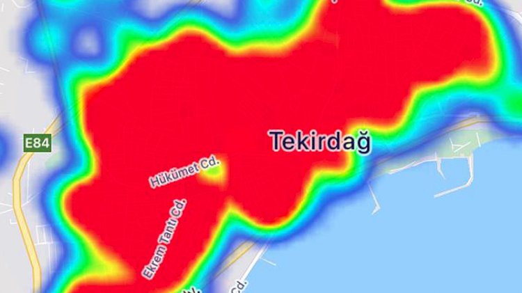Tekirdağ'ın koronavirüs tablosu kırmızıya boyandı