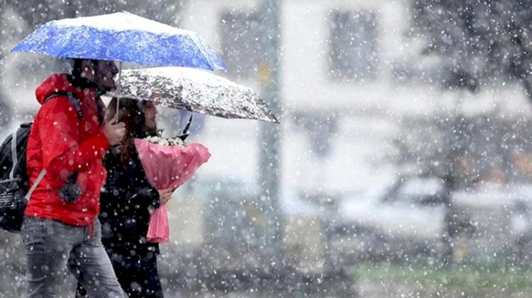 Meteoroloji uyardı: Sağanak ve kar geliyor