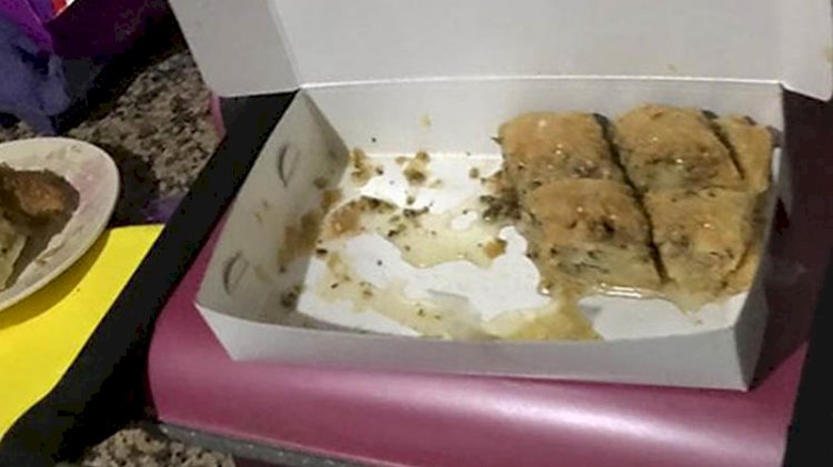 Kayınpederine 'baklavalı' tuzak kurdu