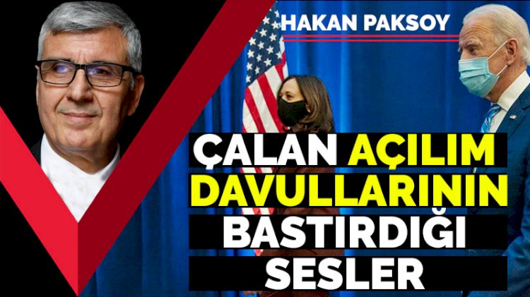 Çalan açılım davullarının bastırdığı sesler