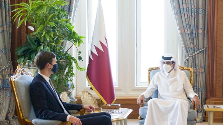 Trump’ın damadı Kushner Katar Emiri ile görüştü