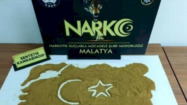 Malatya'da 1 kilogram sentetik kannabinoid ele geçirildi
