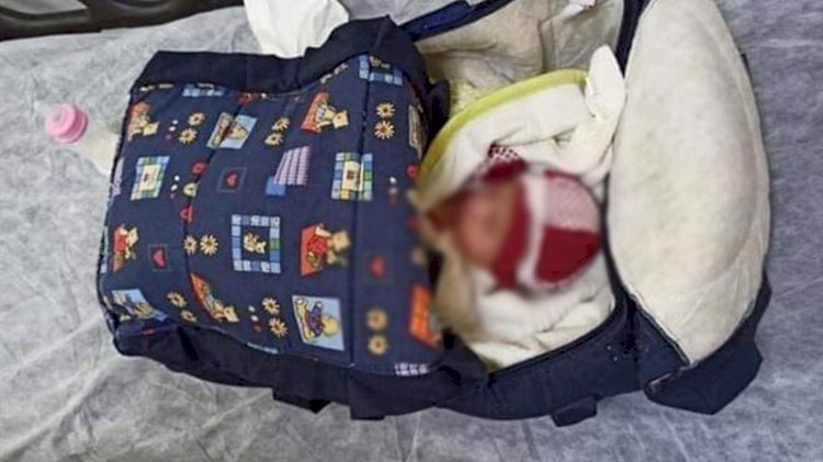 1 aylık bebek apartman girişine terk edildi