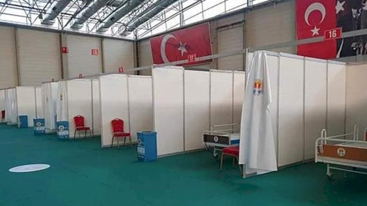 Vaka sayıları arttı, spor salonlarına sedye konuldu