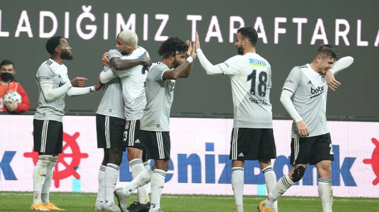 Zirve yarışında Beşiktaş'ta yerini aldı