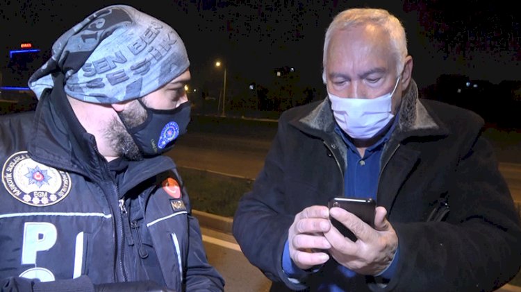 71 yaşındaki kısıtlamayı deldi, maskesiz ve alkollü yakalandı