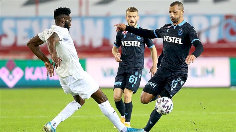 Trabzonspor'un galibiyet serisi son buldu