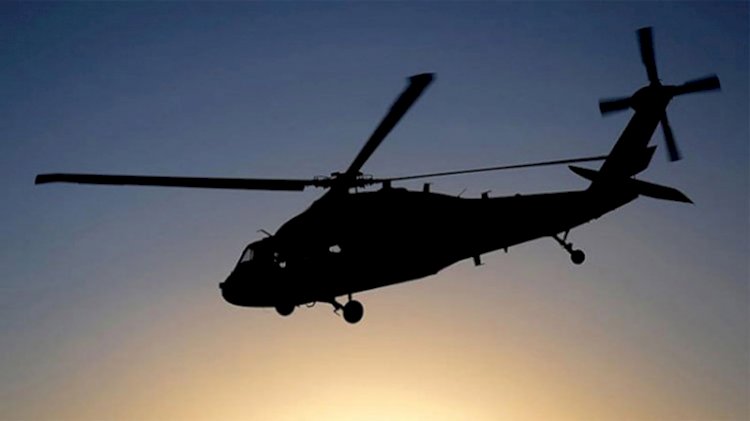 Fransa'da helikopter düştü