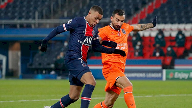 PSG'ye yenilen Başakşehir Avrupa defterini kapattı