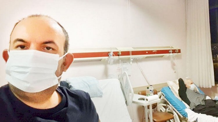Korona hastasına zorunlu refakatçi yapılan gazeteci: Sağlam girdim, korona çıktım