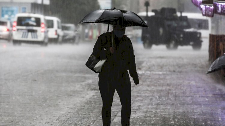Meteoroloji'den sağanak yağış uyarısı