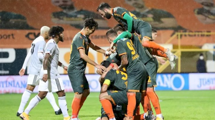 Ligin lideri Alanyaspor... Beşiktaş deplasmanda kayıp