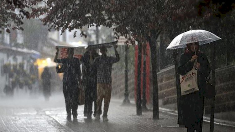 Meteoroloji'den İstanbul için sağanak yağış uyarısı