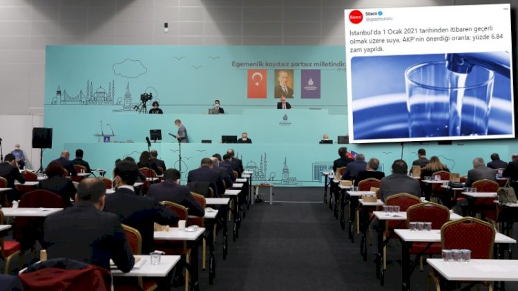 Sözcü'nün su zammı haberi dalga konusu oldu