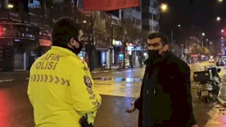Polisler evsiz olduğunu öğrenince cezai işlem uygulamadı
